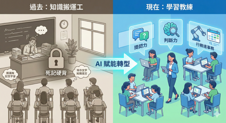從「知識傳遞」到「思維引導」