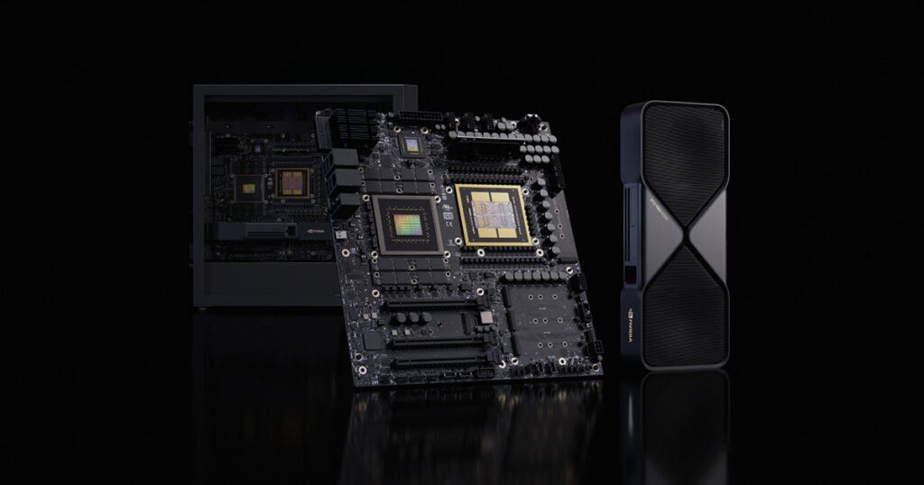 NVIDIA DGX Station 桌邊型 AI 超級電腦（官方產品圖）